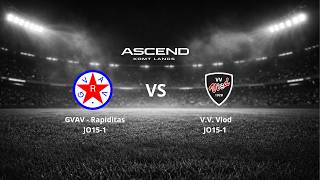 GVAV-Rapiditas JO15-1 vs VV Viod JO15-1 | Ascend komt langs