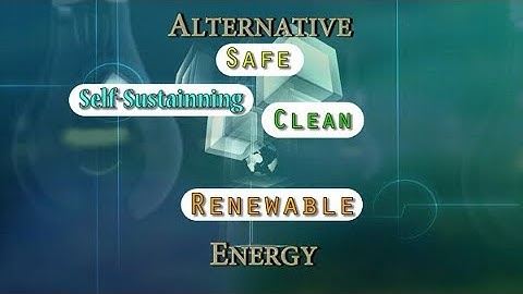 New - Sustainable Hydrogen Based Energy Technology.