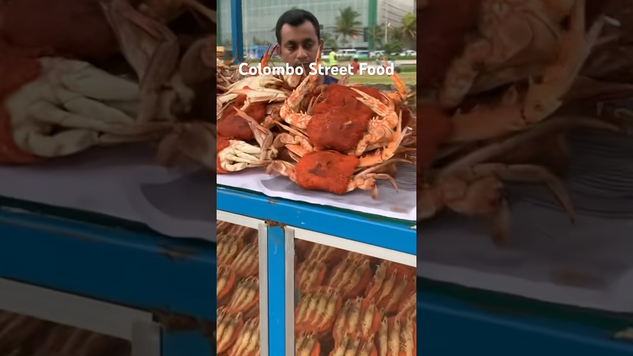 Crabs on Colombo Beach Street Food 