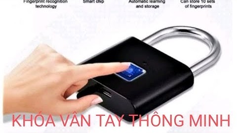 BỘ KHÓA CỬA CHỐNG TRỘM CẢM ỨNG VÂN TAY CÀI ĐẶT 10 VÂN TAY RỄ DÀNG AN TOÀN MẪU MỚI
