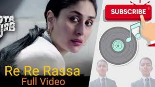 Re Re Rassa(Da Da Dasse) - Full Video |Udta Punjab |Amit Trivedi |Shellee |Kanika Kapoor|Babu Haabi