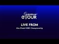 European etour  abu dhabi hsbc championship 2020