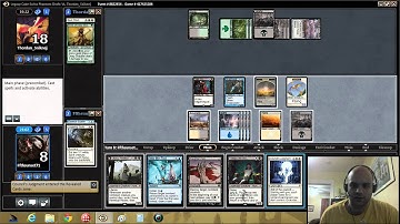 Legacy Cube Draft 1 MTGO Magic the Gathering Match 1