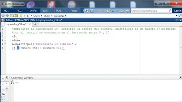 CONJUNCION OR EN MATLAB