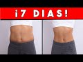 Obtén un Abdomen plano en ¡7 DIAS ! ¡Con estos ejercicios! | Abdomen PLANO en 1 Semana