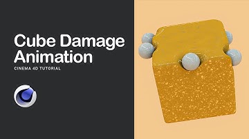 C4D Softbody Damage - Best Cinema 4D Tutorial (Free Project)