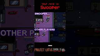 Temporarily be invisible using the SWOOPER role | Among Us Project Lotus mod