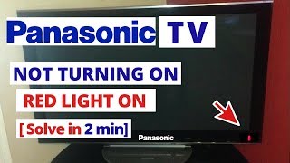 How to Fix Panasonic Smart TV Won't Turn On || Quick Solve in 2 minutes -  YouTube