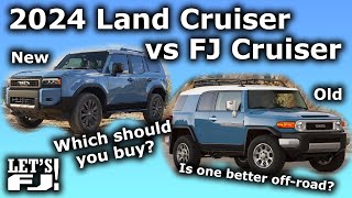 2024 Land Cruiser vs FJ Cruiser - Comparing New and Old Toyotas - Buyer's Guide