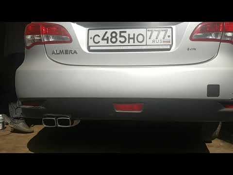 выхлоп ниссан альмера g15