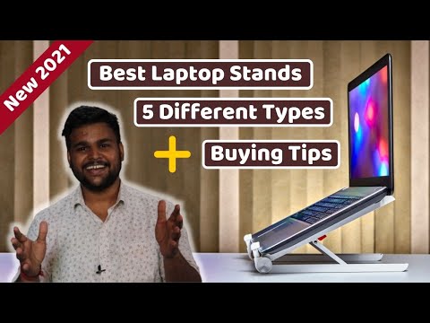 Best Laptop Stands in India | Adjustable Laptop Stand for Bed & Table 🔥Fan + Wooden +