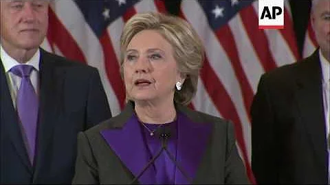 Clinton Says Someone Will Shatter Glass Ceiling