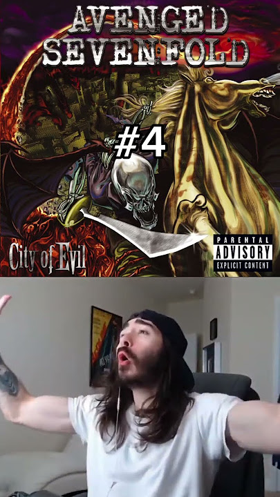 Avenged Sevenfold albums ranked #shorts #avengedsevenfold #ranked #metal