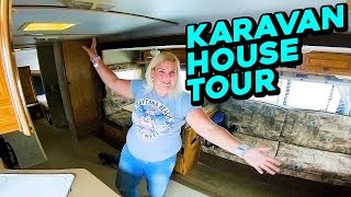 Karavan room tour! Prohlídka našeho karavanu!!!