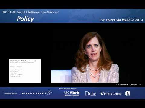 Policy Panel- NAE Grand Challenges Summit Day 1 (video 3)