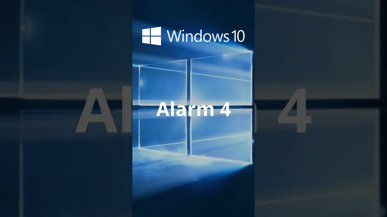 Windows 10 Alarm Sounds 