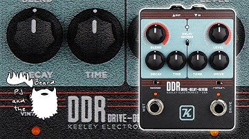 The DDR - Drive, Delay, Reverb by Keeley Electronics