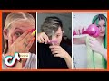 Tik Tok Hair Color Dyeing #4 July | Hot Trend Transformation TikTok