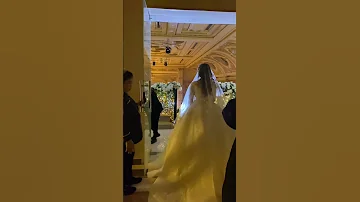 لحضه دخول العروس القاعه علا زفه تفاصيل الجمال ماجد المهندس زفات برايد الكويت 0555702259 