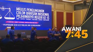 Pengumuman calon Barisan Nasional