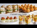 4 aperitivos y entrantes para fiestas y celebraciones  tapas variadas y muy originales  darixlab