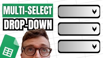 MULTI-SELECTION DROP-DOWN LIST (Google Sheets Tutorial)