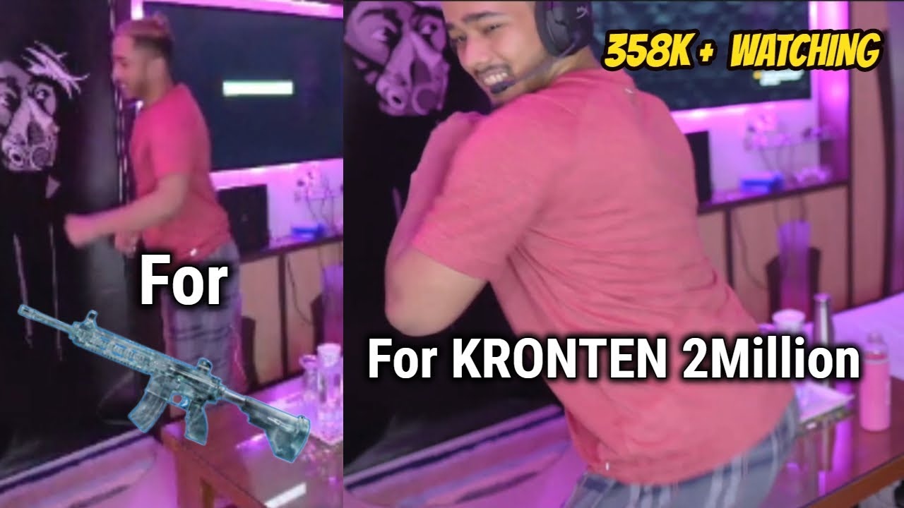 SCOUT 358K Live Watching NEW RECORD, m4 Glacier | SCOUT Raid to KRONTEN for 2 Million and TWERK