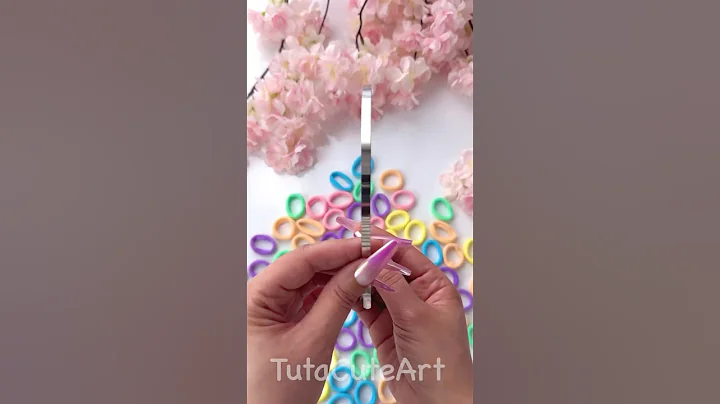DIY cute headband 🌈🎀 thumbnail