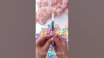 DIY cute headband 🌈🎀