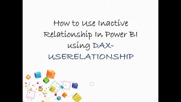 How to Use Inactive Relationship In Power BI using DAX- USERELATIONSHIP - Interview Question PowerbI