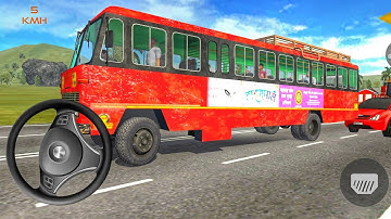Indian Sleeper Bus Simulator  | Village Bus Driving Game - Bus Game - 3D Games Android Gameplay