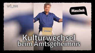 Maschek – Kulturwechsel beim Amtsgeheimnis