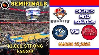 YUMANIG ANG MOA ARENA || GINEBRA VS NLEX GAME 3 SEMIFINALS GOVS CUP 2022 || SIGHTS AND SOUNDS