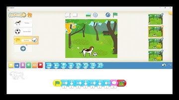 ScratchJr Project: 3 Characters, 4 Slots – Simple Coding