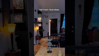 full moon ritual ideas + how to make moonwater #fullmoon #witchtok