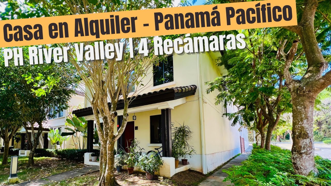 Casa en Alquiler en Panamá Pacífico | PH River Valley | 4 Recámaras | Modelo SF4