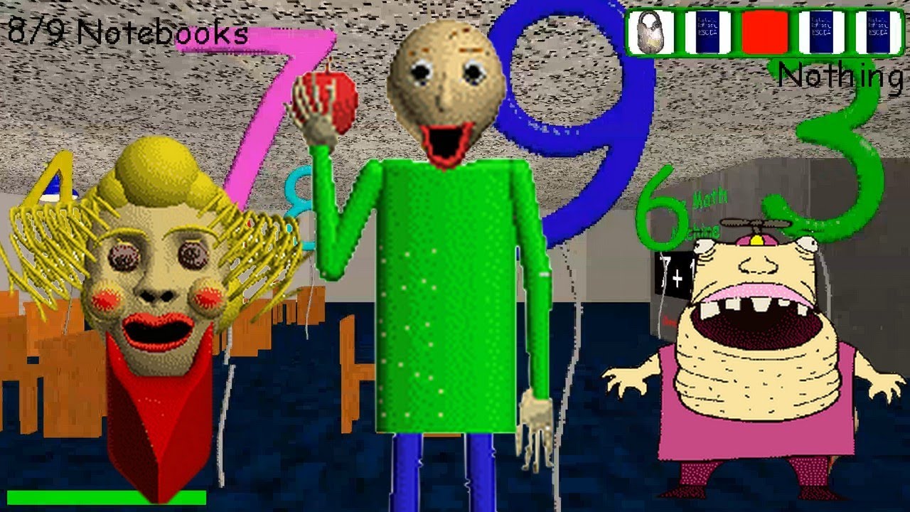 BALDI'S FINISHED!! The Ending To Baldi's Basics Plus + 