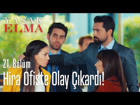 Hira ofiste olay çıkardı! - Yasak Elma 21. Bölüm