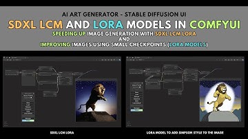 SDXL LCM and LORA | AI art generator