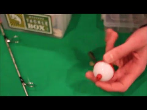 How to put a Bobber on fishing line-Cast TV