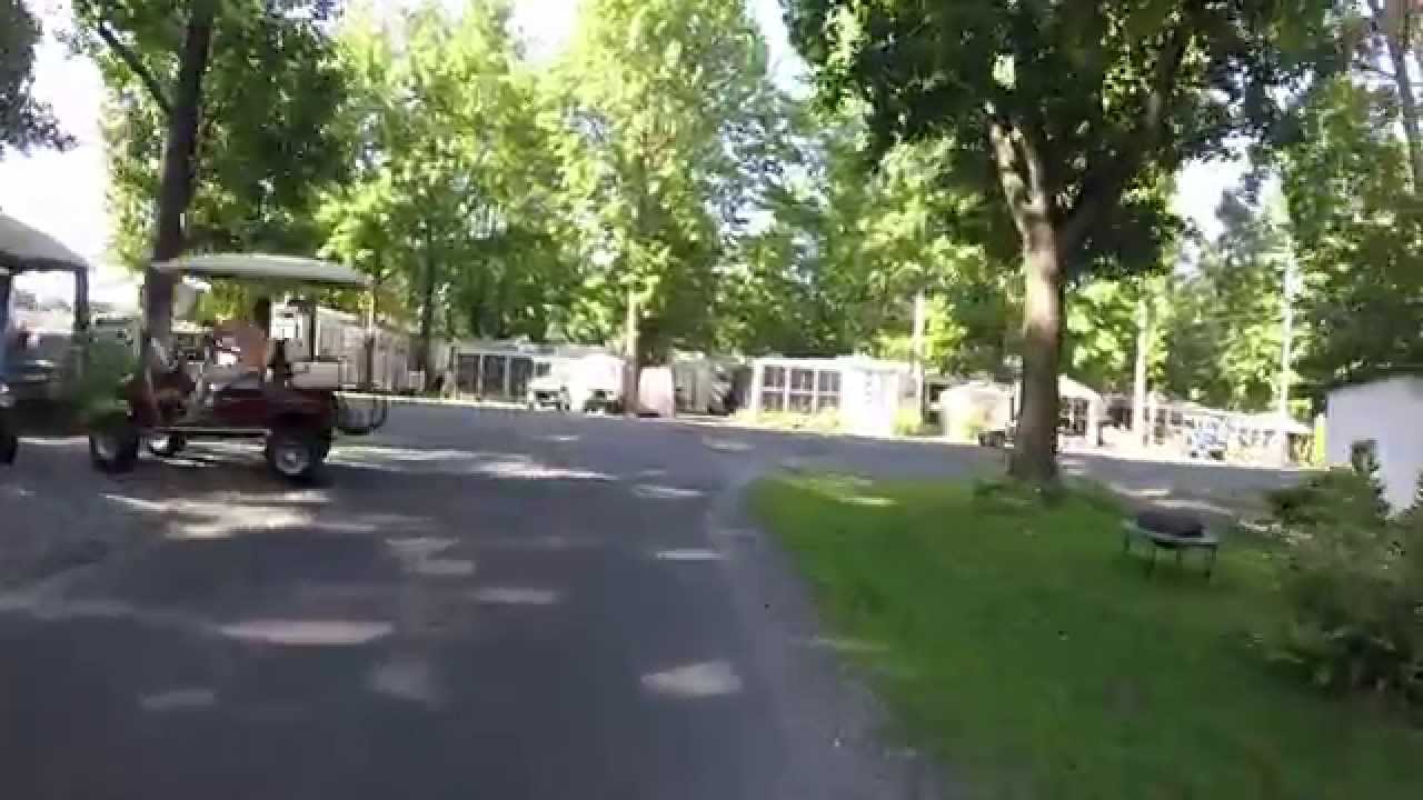 Bethpage campground bike ride tour YouTube