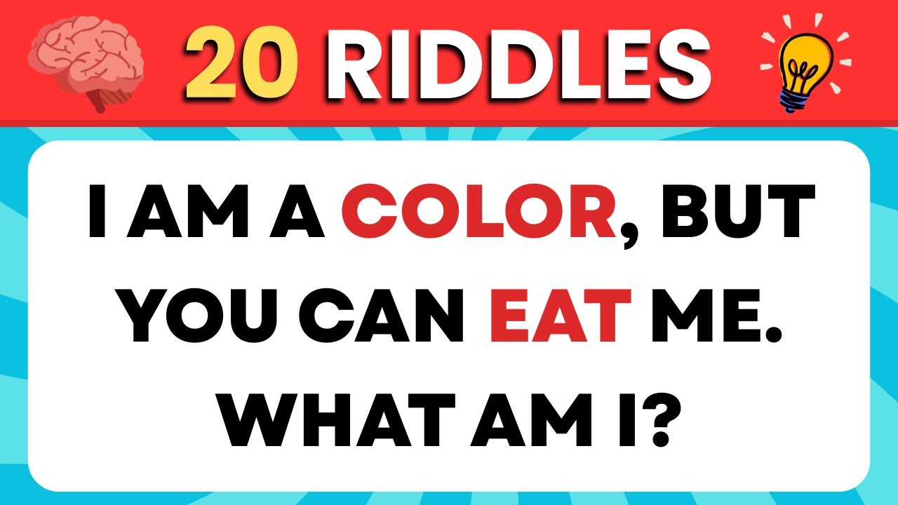 🧠 20 Riddles That Get Harder Every Level | Easy to Extreme 🤯 | Cloud Quiz