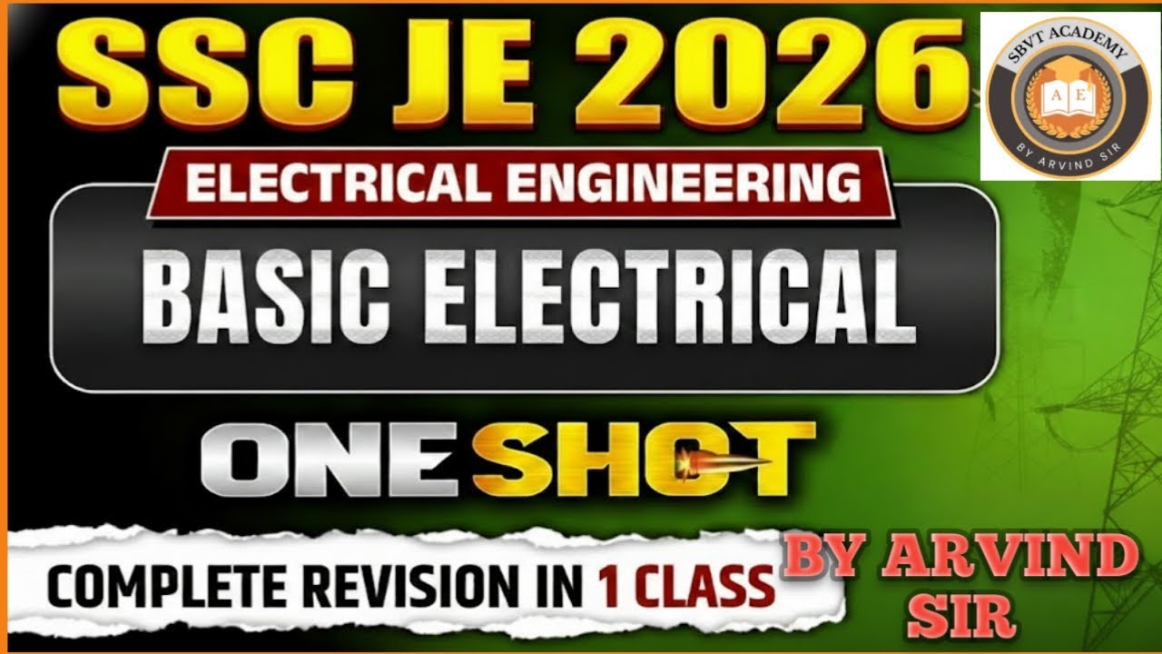 Network (नेटवर्क) | Basic Electrical Engg. #8 | हिंदी माध्यम | For SSC JE & RRB JE Exam ARVIND  Sir