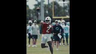 👀 Malik Willis Throws A LASER To Theo Wease Jr.