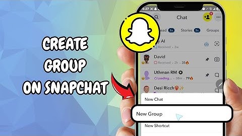How To Create A Group On Snapchat