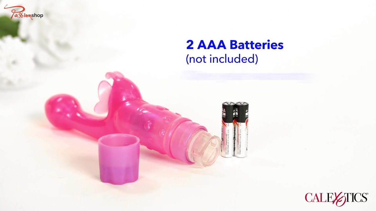 Butterfly Kiss Original Pink | CalExotics Waterproof Vibrating Massager