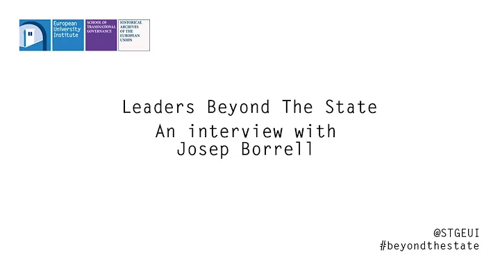 Leaders Beyond the State: An Interview with Josep ...