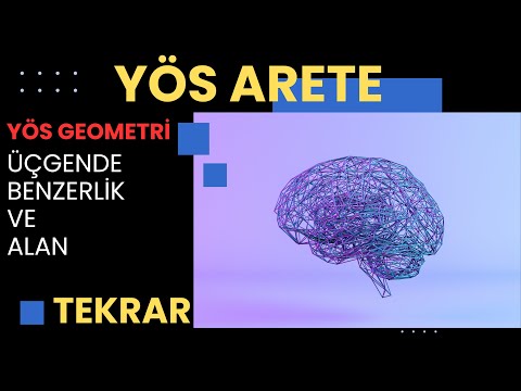 YÖS SINAVI | YÖS GEOMETRİ | ÜÇGENDE BENZERLİK - ÜÇGENDE ALAN SORU ÇÖZÜMÜ