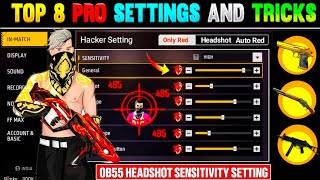 Free Fire Headshot Setting After Ob55 Update 2026⚡Best Sensitivity Settings ⚙️| Sensitivity Setting 
