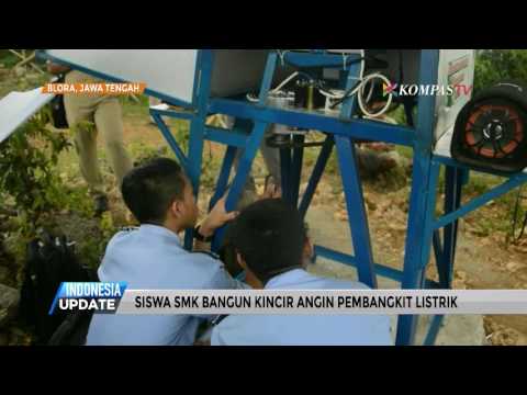 Siswa Smk Bangun Kincir Angin Pembangkit Listrik Youtube Siswa Smk Bangun Kincir Angin Pembangkit Listrik Youtube